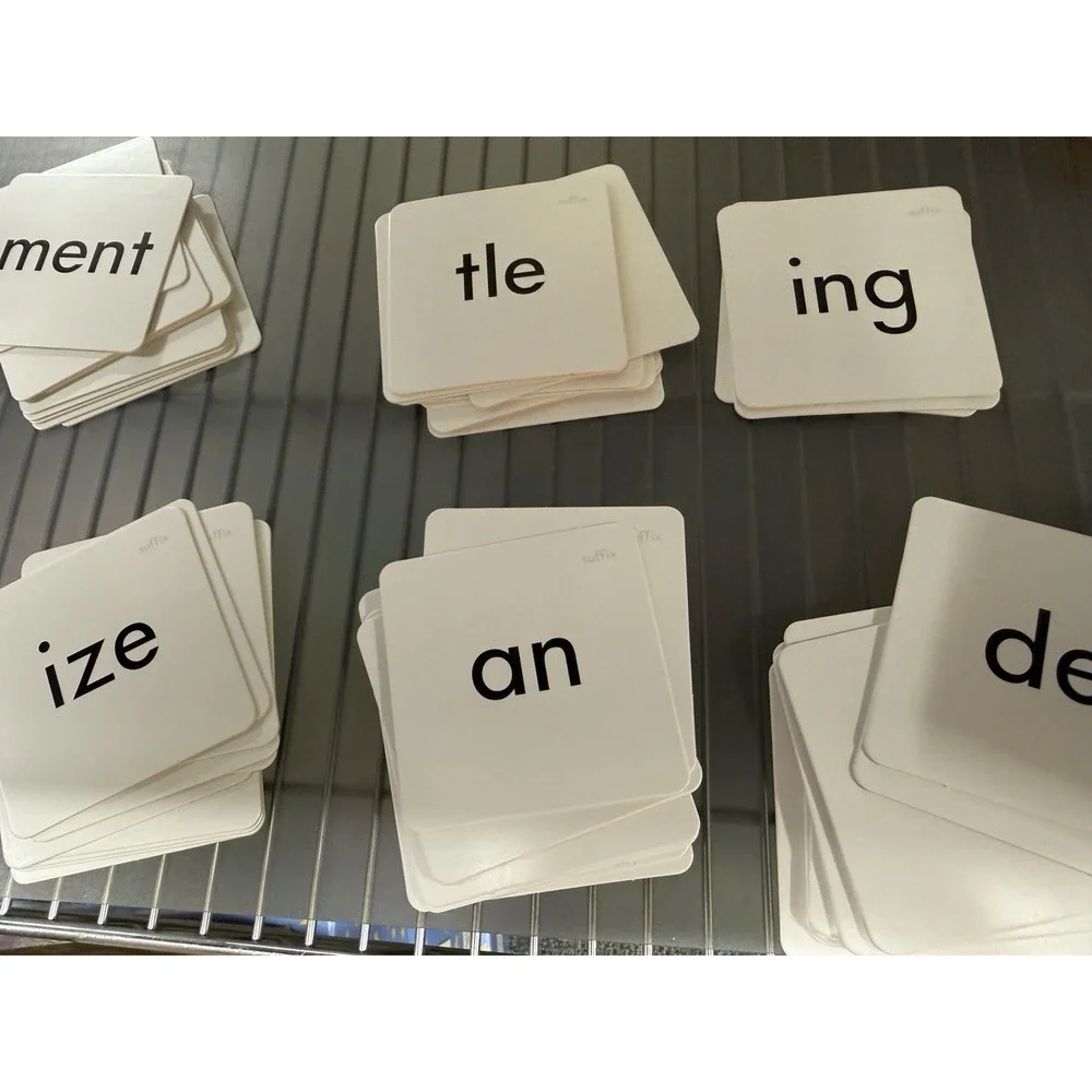 Seeing Stars Prefixes Suffixes Flashcards Set Complete Nanci Bell Lindamood Bell
